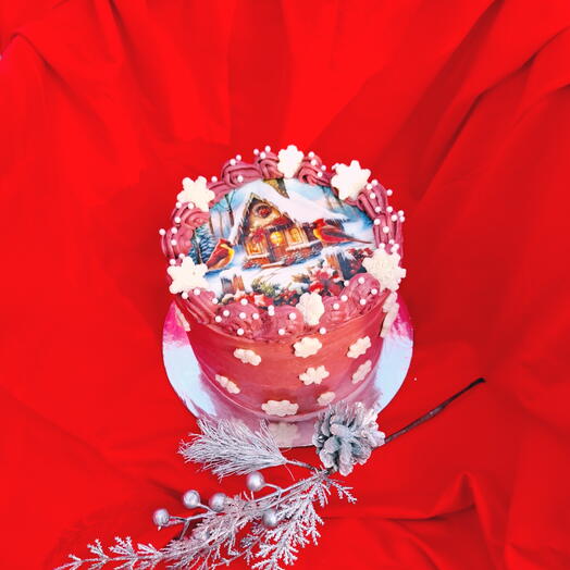 Новогодний тортик