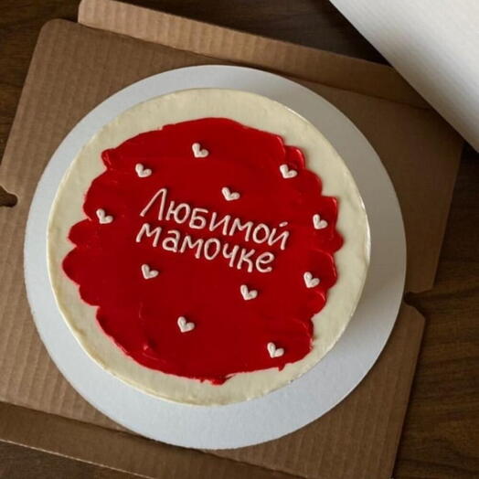 Торт любимой мамочке