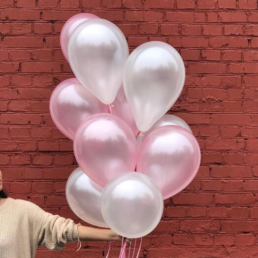 Фонтан из 10 перламутровых шаров