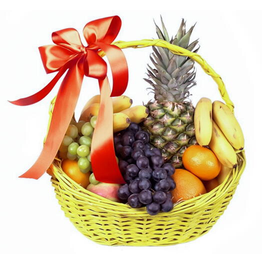 Корзина с фруктами (люкс)