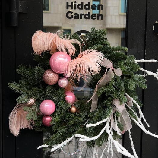 Новогодний венок "Бурлеск"