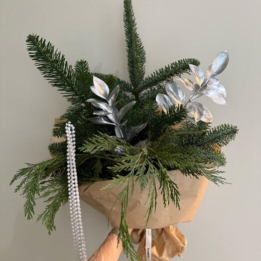 Holiday bouquet Silver