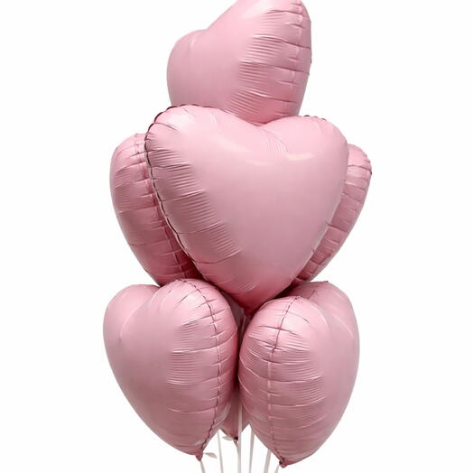 Ballon set «pink love» 7 pcs