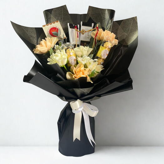 Elegant Bloom – Roses   Chocolates