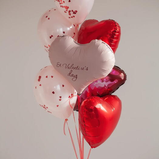 Набор шаров Valentine s Day