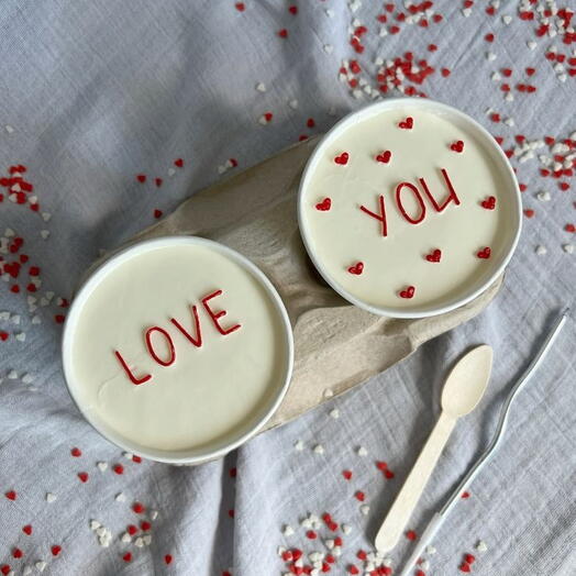 Трайфлы на 14 февраля love you ♥️