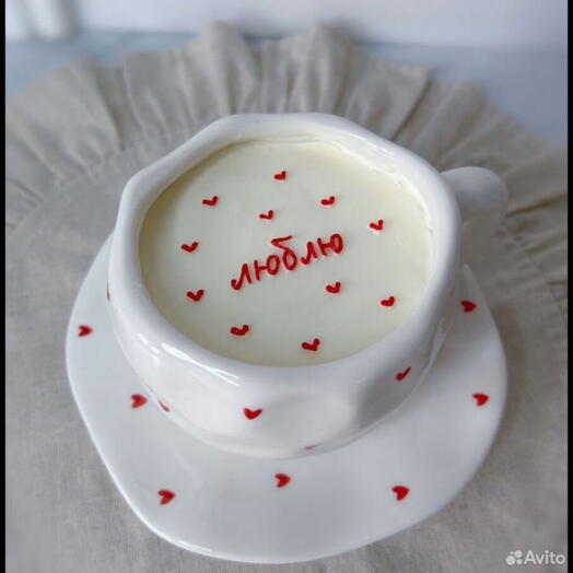 Торт в кружке