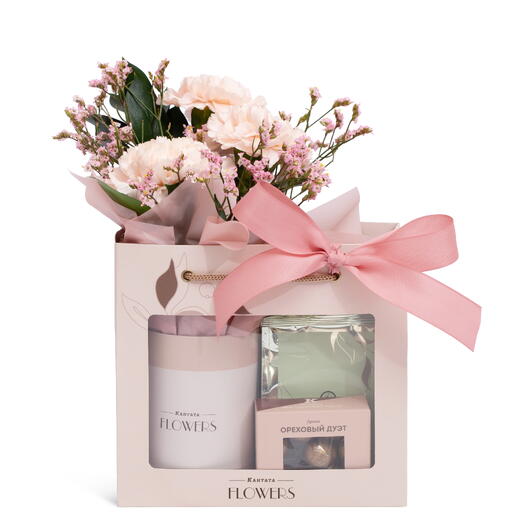 Чайная Подарочная сумка "Праздник цвета" Кантата