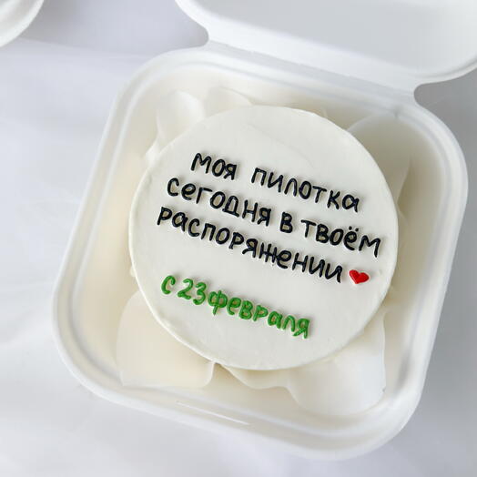 Бенто торт на 23 февраля