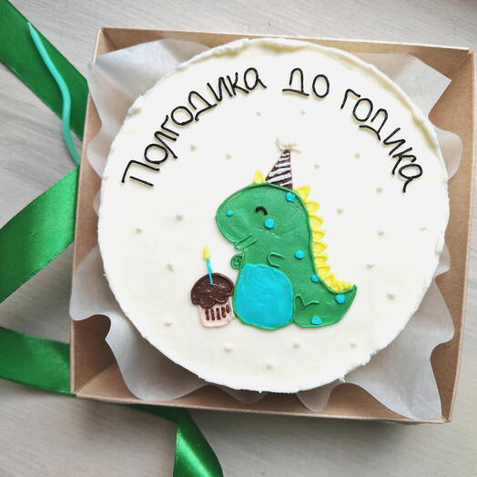 Бенто-торт "полгодика"