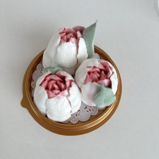 Mono-композиция из зефирных тюльпанов🌷