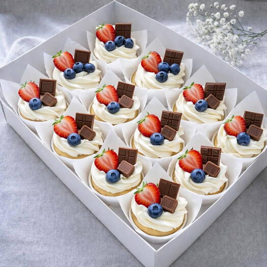 Капкейки 12 шт