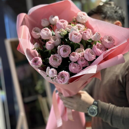 Кустовые моно розы 🌹