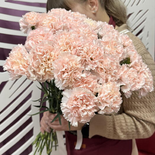 Букет розовых диантусов🌸