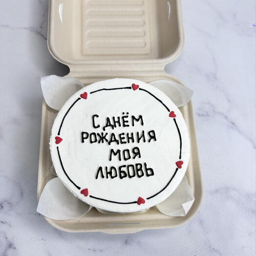 Бенто торт моя любовь
