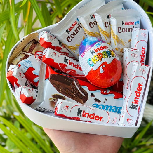 Сердце с киндерами