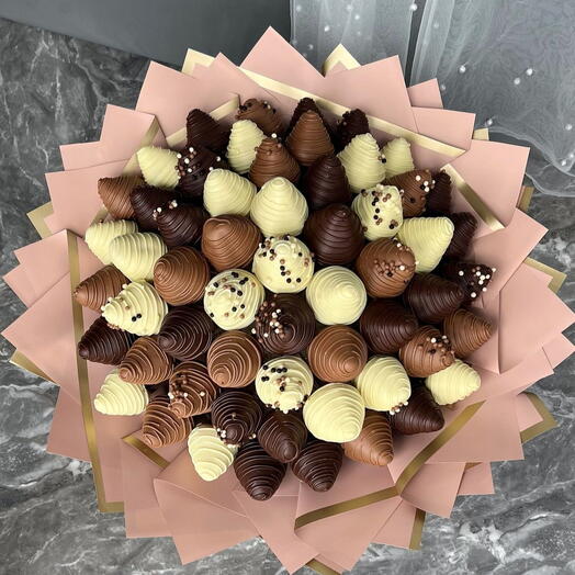 Luxury Chocolate Strawberry Bouquet