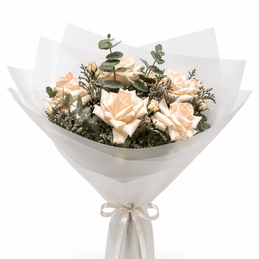 Bouquet - "French pink rose 5"