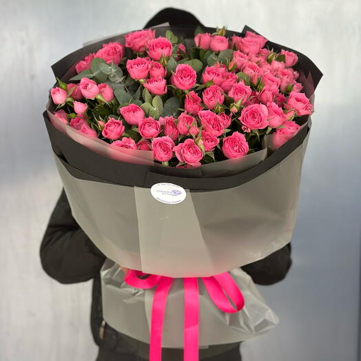 Букет со спрей розой🌸