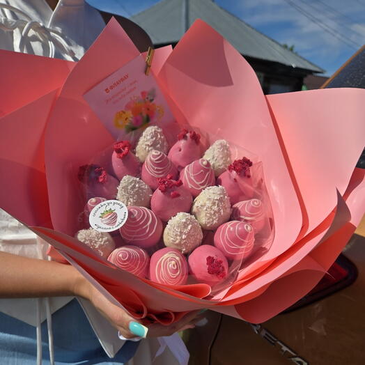 Розовый фламинго 🍓💐