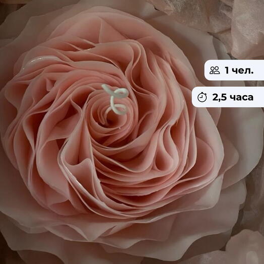 Свеча-цветок. Мастер-класс по свечеварению