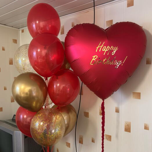 Шары happy birthday