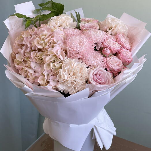 Букет для самой нежной 🌸🤍💞