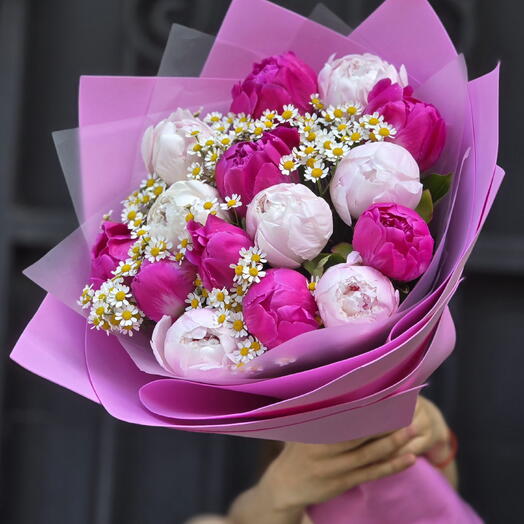 Букет пион🎀