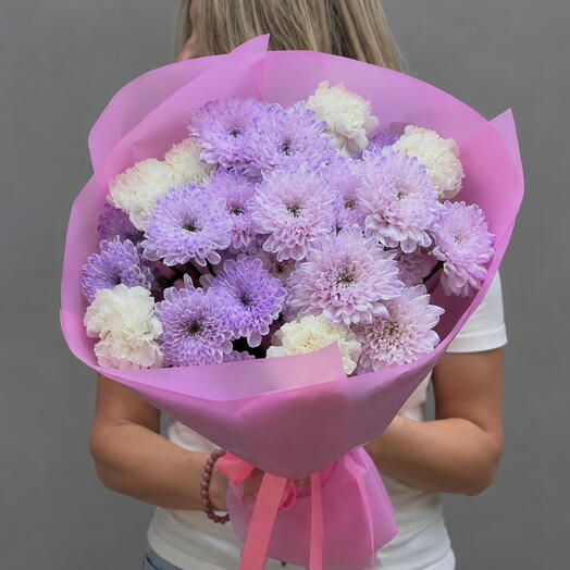 Нежный букет в сиренево-розовых оттенках
💜 Новинка, которая покоряет с первого