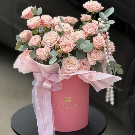 Нежные кустовые розы 💗