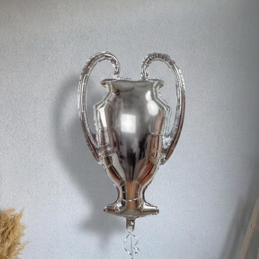 Шар фигура победителю Кубок Чемпиона серебро