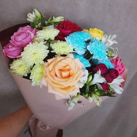 Дофаминовый букет 🩷💚🧡🩵️
