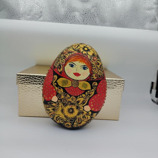 Игрушка из натурального камня Carree Lune в подарочной коробке