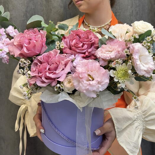 Шикарная композиция из роз🌹