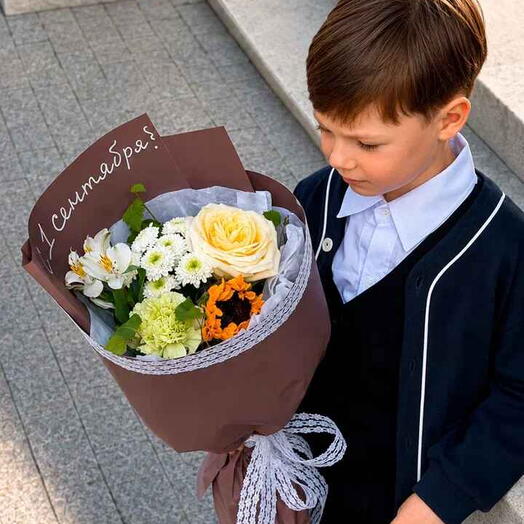 Букет к 1 сентября 8