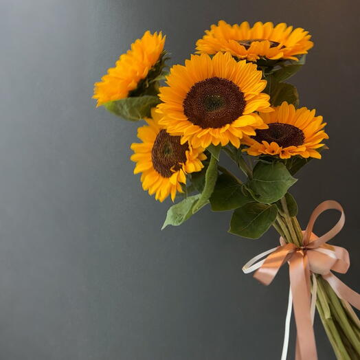 Подсолнухи