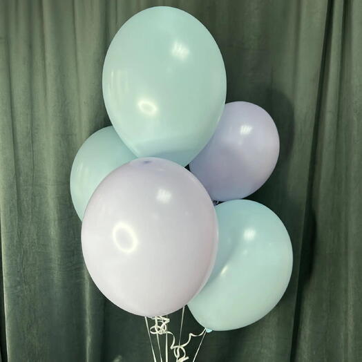 Набор из 5 матовых гелиевых шаров🎈