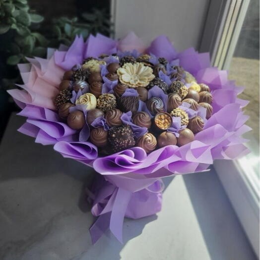 Конфетный букет
