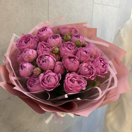 Букет из кустовой розы 🌺