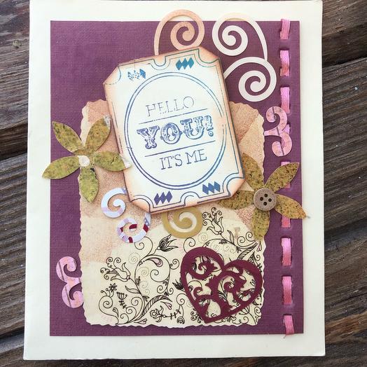 The handmade card