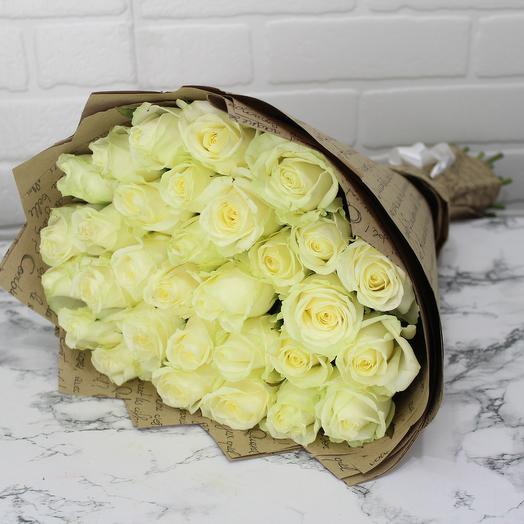 Bouquet of 31 roses 60cm