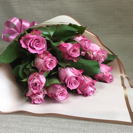 Cumplido 🌹 11 rosas 40 cm