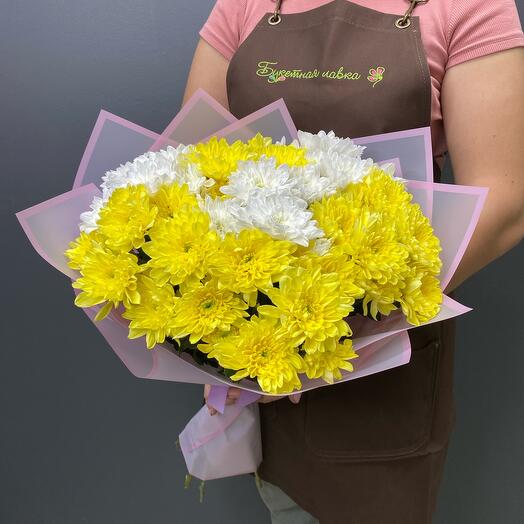 Bouquet of 7 chrysanthemums