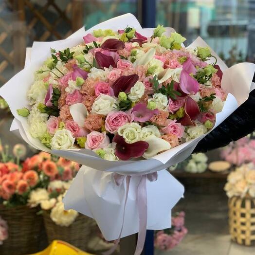Author's bouquet "WOW"