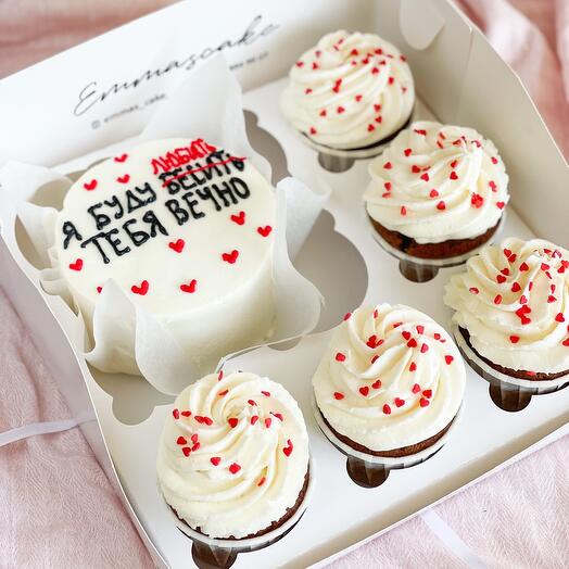 Conjunto de Bento+cupcakes