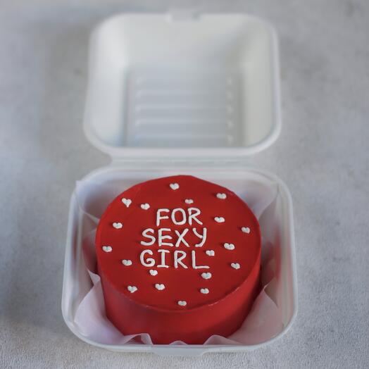 Бенто-торт 3 «For sexy girl»