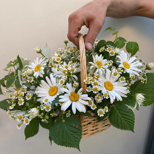 Корзина с 🌼ромашкой