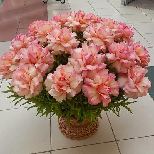 Basket of roses