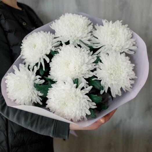 Букет из хризантем