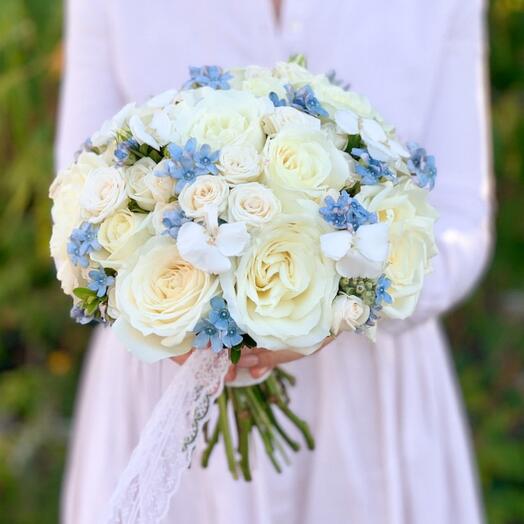 Ramo de novia flores de lujo perfecto 😍
